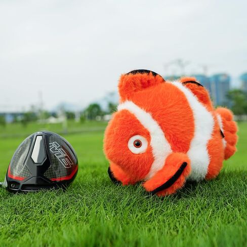 Craftsman Golf Club Cover Fur Seal Driver Headcover Funny Plush Golf Head Cover Driver Club Cover for Men Women Kids Golf Gifts in Saudi Arabia