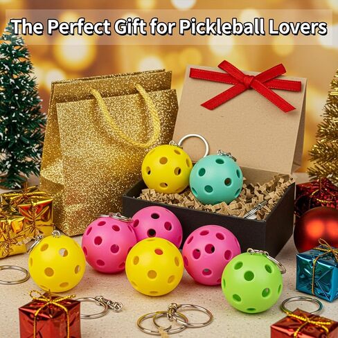 مجموعة مفاتيح Bickleball مجموعة 8/16/24/48 حزمة - هدايا فريدة من نوعها للنساء من الرجال والعشاق - تفضيلات إكسسوارات الفريق بالجملة in Saudi Arabia