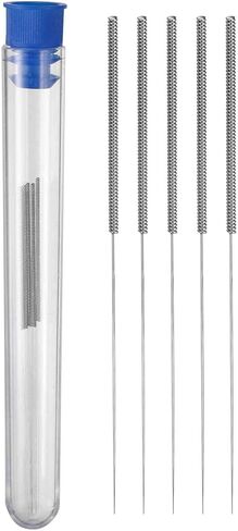 Harfington 10pcs 3D الطابعة فوهة تنظيف الإبر 0.35mm فوهات الفولاذ المقاوم للصدأ من المنظف أداة تنظيف الفوهة ثلاثية الأبعاد لملحقات الطابعات ثلاثية الأبعاد in Kuwait