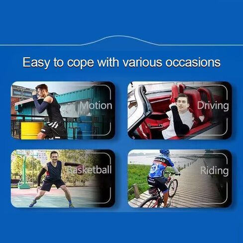 2 Pairs Cooling Arm Sleeves, UV Protection, Breathable Elastic, for Outdoor Sports in Saudi Arabia