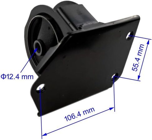 4pcs محرك المحرك ومجموعة Mount Trans متوافقة مع Mitsubishi Galant Eclipse 1999 2000 2001 2002 2003 مع Auto Trans Mount لـ A4602 A4612 A4621 A6699 in Kuwait