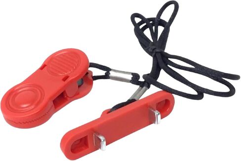 استبدال مفتاح أمان المطحنة - قفل الأمن المغناطيسي البلاستيكي ABS مع الحبل لوقف الطوارئ - متوافق مع Schwin 8.0T ، P/N 8006259 in Kuwait