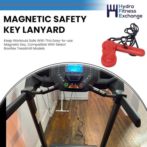 استبدال مفتاح أمان المطحنة - قفل الأمن المغناطيسي البلاستيكي ABS مع الحبل لوقف الطوارئ - متوافق مع Schwin 8.0T ، P/N 8006259 in Kuwait