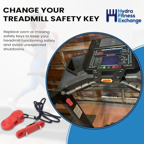 استبدال مفتاح أمان المطحنة - قفل الأمن المغناطيسي البلاستيكي ABS مع الحبل لوقف الطوارئ - متوافق مع Schwin 8.0T ، P/N 8006259 in Kuwait