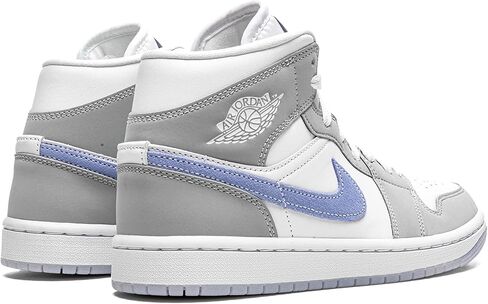Nike Women's Air Jordan 1 Sneaker ، White Black Panda Mid ، 7 in Saudi Arabia