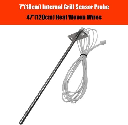 RTD Temperature Probe Sensor Replacement Parts for Camp Chef Wood Pellet Smoker Grill Temp Probe, Replace for Part PG24-44 in Kuwait