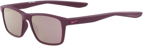 نظارة شمسية Nike EV1160-650 Whiz بإطار بوردو/فوشيا ليزر غير لامع، رمادي مع عدسة عاكسة باللون الوردي الفاتح in Saudi Arabia