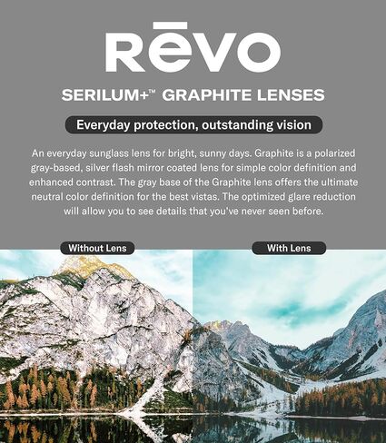 Revo Chelsea Women's Polarized Sunglasses | Everyday Fashion Sunglasses | Biodegradable Handmade Frame with Metal Details in Saudi Arabia