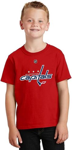 تي شيرت Outerstuff Alexander Ovechkin Washington Capitals #8 للأطفال والأولاد مقاس 4-7 مقاس اسم ورقم اللاعب in Saudi Arabia