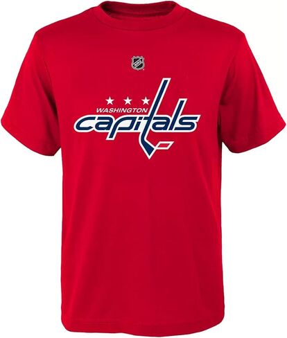 تي شيرت Outerstuff Alexander Ovechkin Washington Capitals #8 للأطفال والأولاد مقاس 4-7 مقاس اسم ورقم اللاعب in Saudi Arabia
