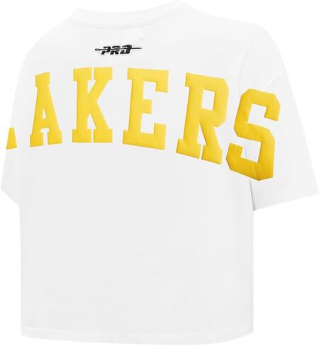 Pro Standard Womens NBA Wingspan Short Sleeve Boxy Tee in Saudi Arabia