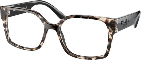 نظارات طبية مستديرة من البلاستيك بلون رمادي بني من Prada Heritage PR 11RV VAO1O1 in Saudi Arabia