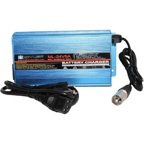 Mighty Max Battery 24V 5Amp 3 Stage XLR Charger for Hoveround Forerunner, MPV 4, MPV 5 in Kuwait