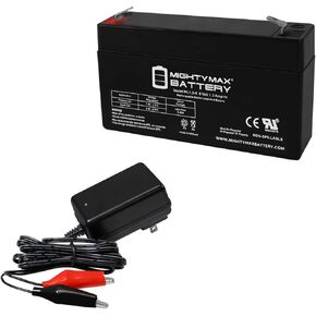 Mighty Max Battery 6V 1.3Ah Battery Replacement for Toyo 3FM1.3 + 6V Charger in Kuwait