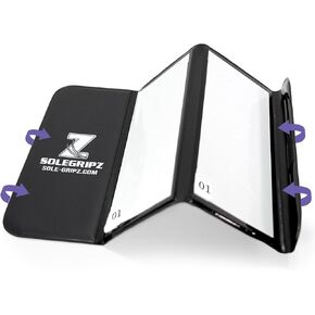 Replacement Traction Pod Sheets – Easy to Use Grip Sheets with Digital Numbering - Dust Catching Court Shoe Traction Sheets - No Residue - 60 Sheets (30 per Foot) in Saudi Arabia