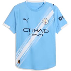 قميص مانشستر سيتي إف سي للرجال 2025/26 Authentic Home Soccer Jersey - مقاس نحيف - أزرق فاتح للفريق in Kuwait