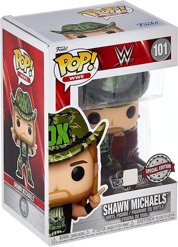Funko Shawn Michaels D-Generation X Survivor Series '09 with Pin WWE Pop! Vinyl Figure - GameStop Exclusive in Saudi Arabia