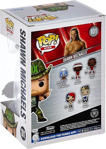 Funko Shawn Michaels D-Generation X Survivor Series '09 with Pin WWE Pop! Vinyl Figure - GameStop Exclusive in Saudi Arabia