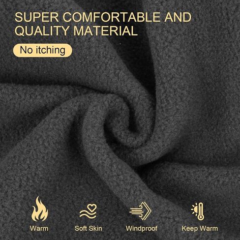 Ski Mask Balaclava Winter Face Mask Men and Women Windproof Thermal Cold Weather Gear Motorcycle Snowboard Hat Neck Warmer in Saudi Arabia