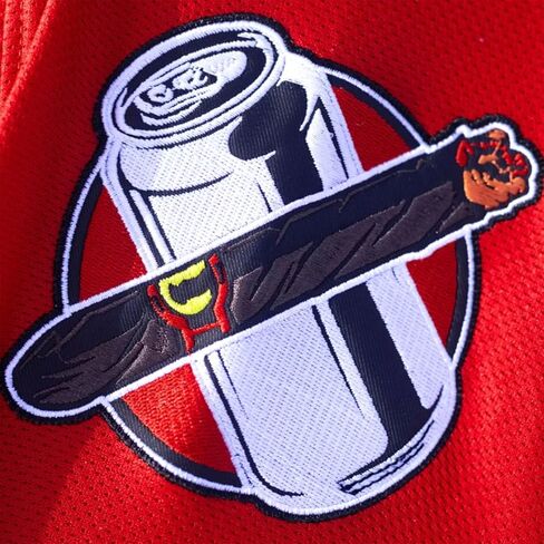Cousin Eddie #2 Chicago Shitters Hockey Jersey - إرتداد مستوحى من الكوميديا ​​الحمراء للعطلات، حروف مخيطة، مقاسات البالغين S-5XL in Kuwait