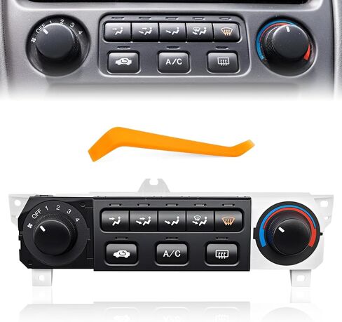 وحدة التحكم في مناخ السخان وحدة التحكم A/C متوافقة مع 2001 2002 Honda Accord A/C سخان مفتاح التحكم في المناخ يحل محل 79600-S84-A21ZA in Kuwait