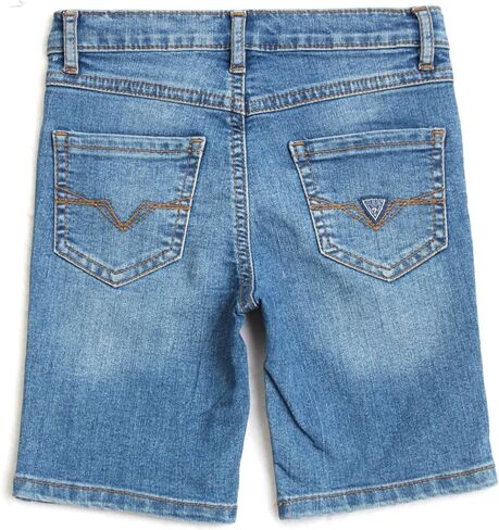 GUESS Boys' Big Organic Stretch Denim 5 Pocket Short in Saudi Arabia