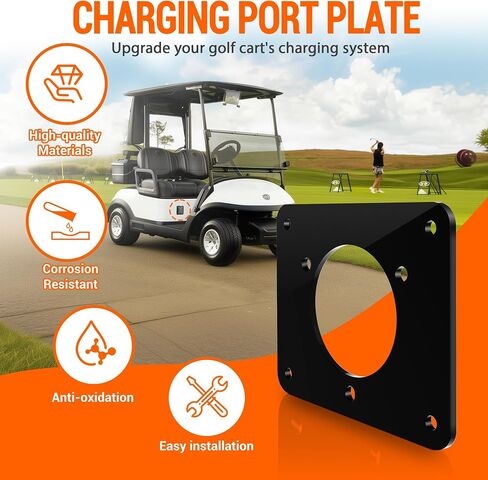 محول منفذ شحن عربة الجولف متوافق مع Noco GCP1 110v AC 36v EZGO TXT Cars نوع جزء قابس الشحن لتحويل بطارية الليثيوم in Kuwait