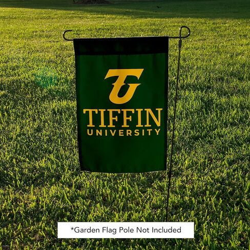 علم حديقة TU من Desert Cactus Tiffin University - لافتة تنانين Tiffin مقاس 19 × 12 بوصة، للعرض والمناسبات الخارجية (تصميم 2) in Saudi Arabia