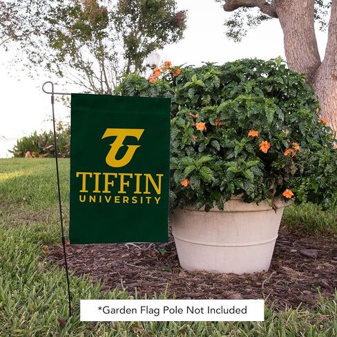 علم حديقة TU من Desert Cactus Tiffin University - لافتة تنانين Tiffin مقاس 19 × 12 بوصة، للعرض والمناسبات الخارجية (تصميم 2) in Saudi Arabia