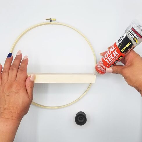 Total Tech, White, 4.2oz Tubes, Heavy-Duty Adhesive & Sealant, Flexible, All-Weather, Watertight, UV-Resistant, High Strength, Instant Grab, Ideal for Pools, Sinks, Bathtubs in Kuwait