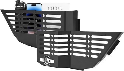 منظم صينية جانبية مركزية مركزية مركزية معدنية لجيب رانجلر JL/JLU/4xe & Gladiator JT 2018-2025 ، 2 PCS Side Side Scoiding Box Excloin in Kuwait