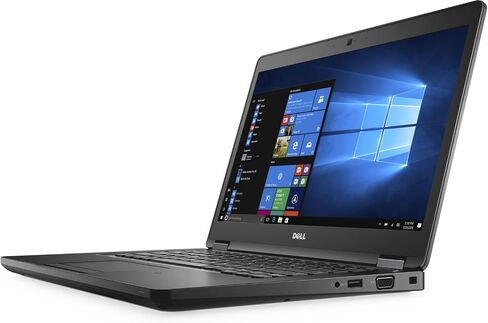 لابتوب ديل لاتيتيود 5480، شاشة 14 انش HD مضادة للوهج ولا تعمل باللمس، انتل كور الجيل السابع i5-7300U، ذاكرة DDR4 سعة 8 جيجا، SSD 256 جيجا، ويندوز 10 برو (مجدد) in Saudi Arabia