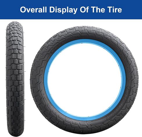 إطار دراجة 14x2.125 (57-254) إطار دراجة 14 بوصة مناسب لإطارات دراجة بديلة قابلة للطي مقاس 14 × 2.125 14x2.10 للأطفال/المدينة/الطريق (مفرد) in Kuwait