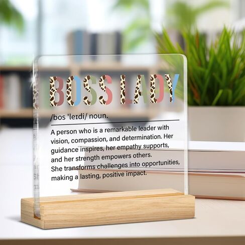 أفضل هدايا مدرب للرجال ، شكرا لك هدايا التقدير لرئيس Clear Acrylic مكتب ديكور ديكور المنزل ديكور المنزل in Kuwait