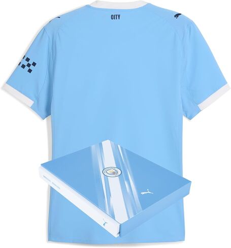 Manchester City FC Men’s 2025/26 Authentic Home Soccer Jersey - Slim Fit - Team Light Blue in Saudi Arabia