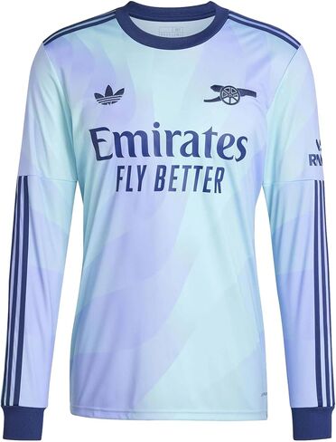 adidas 2024-25 Arsenal Men's Stadium Third Long-Sleeve Jersey in Saudi Arabia