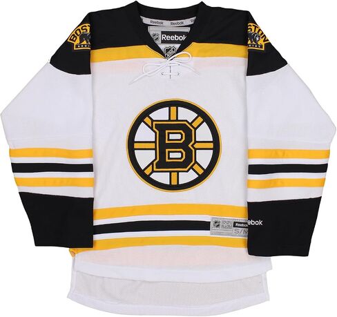 جيرسي NHL Youth Boston Bruins White Premier - R58Hybaa (أسود، صغير/متوسط) in Saudi Arabia