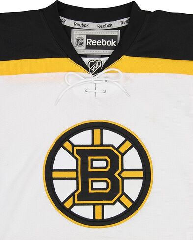 جيرسي NHL Youth Boston Bruins White Premier - R58Hybaa (أسود، صغير/متوسط) in Saudi Arabia