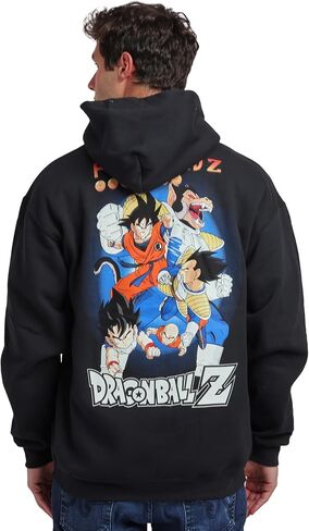 BioWorld Dragon Ball Z الشخصيات المفضلة للبالغين الأسود مزدوج الوجه هوديي in Saudi Arabia