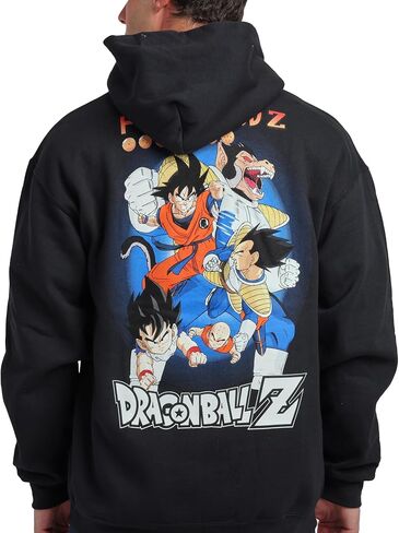 BioWorld Dragon Ball Z الشخصيات المفضلة للبالغين الأسود مزدوج الوجه هوديي in Saudi Arabia