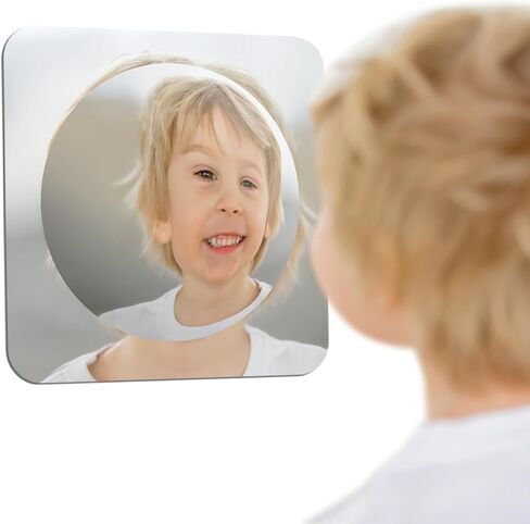 Special Supplies Sensory Bubble Wall Mirror - Interactive Acrylic Mirrors for Wall Decoration and Sensory Toys for Kids Classroom or Home - Room Decor -Visual, Tactile Stimulation - (Pack of 9) in Saudi Arabia