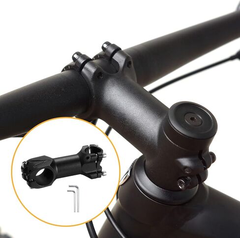 HARFINGTON Bike Stem Aluminum Alloy Bicycle Handlebar Stem with Hex Wrench for Mountain Road Bike BMX Cycling in Saudi Arabia