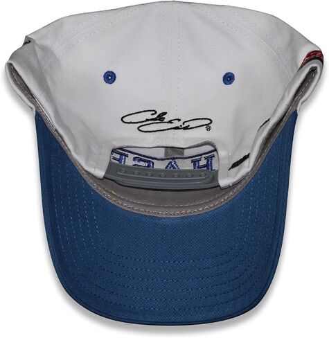 Checkered Flag Sports Chase Elliott #9 NASCAR 2025 Adult Throwback Cotton Twill Snapback White Hat in Saudi Arabia