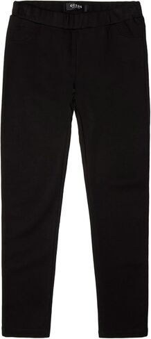 GUESS Girls' Sustainable Knit Jersey Logo Legging in Saudi Arabia