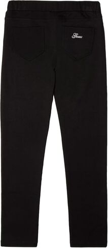 GUESS Girls' Sustainable Knit Jersey Logo Legging in Saudi Arabia