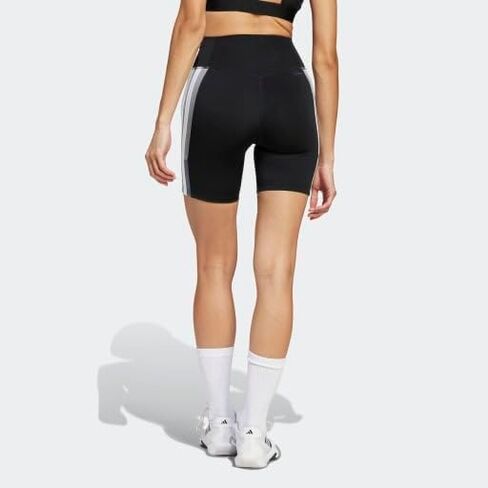 Adidas Women's Optime Essentials Stash Pocket 7-inch Training Short Leggings in Saudi Arabia