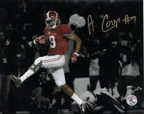 Athlon Sports CTBL-J18954 11 x 14 in. No.9 Amari Cooper Signed Alabama Crimson Tide Photo - JSA Hologram Horizontal Spotlight Run in Kuwait