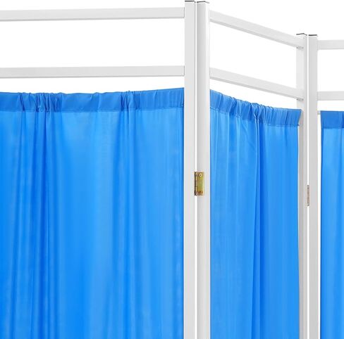 Rolling Medical Privacy Screen, 6 ft Tall Room Divider, 5-Panels Temporary Partition Wall Panels for Beauty Salon, Hospital, Clinic, Massage Room (Pink) in Saudi Arabia