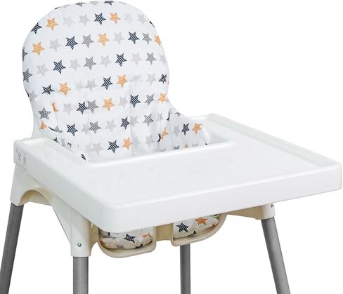بالنسبة إلى وسادة كرسي عالية Ikea ، لوسادة كرسي عالية ، كرسي كبير ، كرسي مرتفع ، وسادة كرسي عالية للكراسي العالية ايكيا ، والقطن غير القابل للانزلاق ، ناعم ، يجلس أكثر راحة (ورقة خضراء) in Kuwait