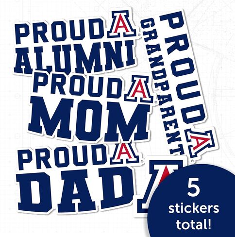 Desert Cactus University of Cincinnati Sticker Bearcats UC Vinyl Decal Laptop Water Bottle Car Scrapbook (Family Full Sheet) in Saudi Arabia